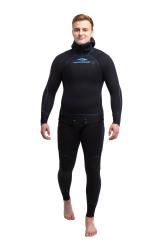 Гидрокостюм Hunter Pro 5мм нейлон/открытая пора черный Гидрокостюм Hunter Pro 5мм нейлон/открытая пора черный